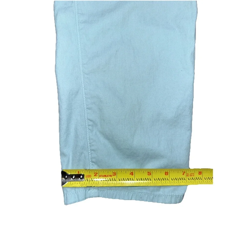 Monfrere Jeans Brando Mens 40 Linen Stretch Sky blue 40x34 Fit